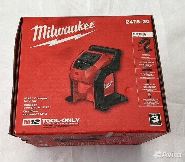 Насос аккумуляторный milwaukee 2475-20