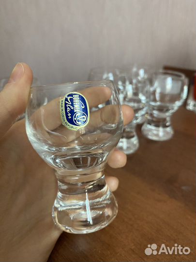 Бокалы рюмки bohemia Чехия