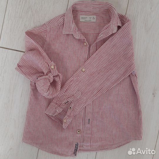 Рубашки и шорты Zara,MNG,Hilfiger 116-122