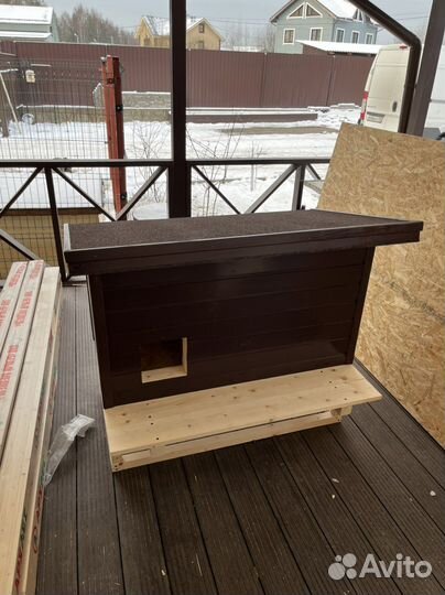 Домик для кошки уличный