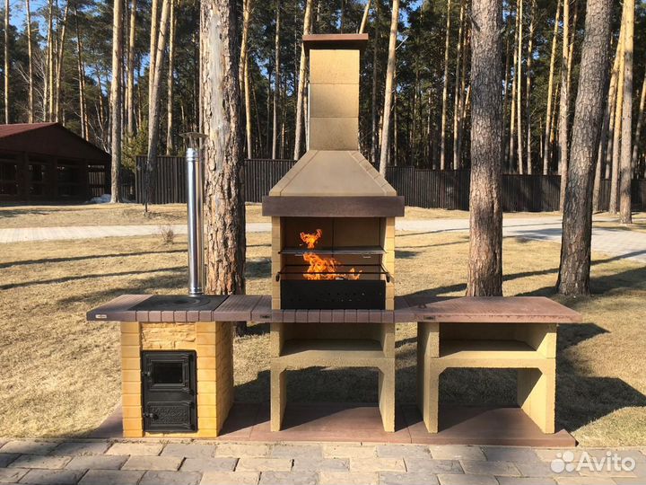 Печь под казан 