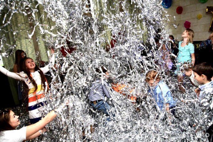 Бумажное шоу на корпоратив/день рождения/праздник