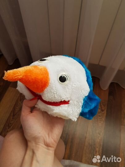 Новогодний костюм детский снеговик