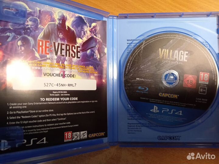 Resident evil 8 village ps4