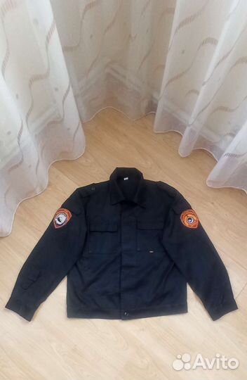 Форма охранника черная