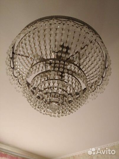 Люстра хрустальная
