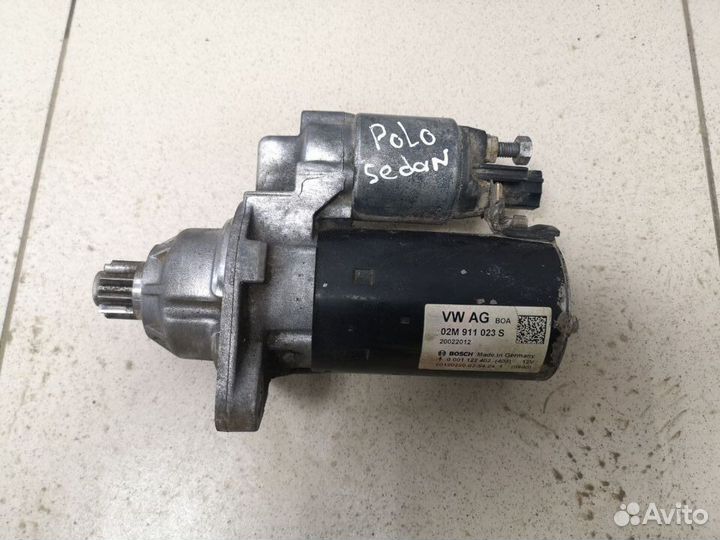 Стартер VW Polo поло седан 1,6 cfna
