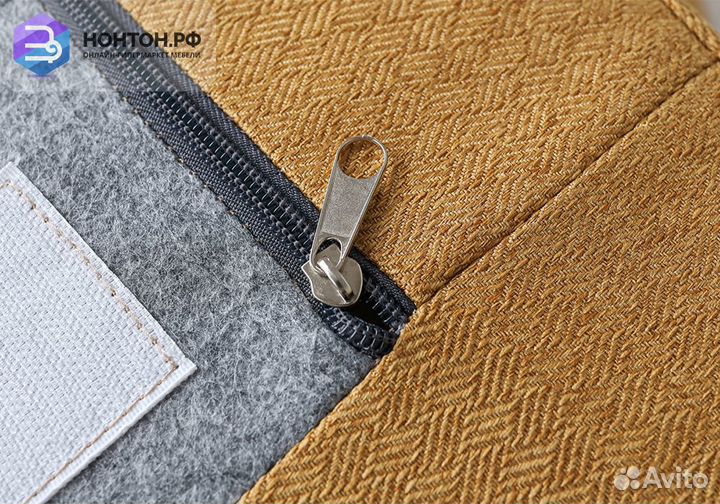 Пуф Гарнет желтый