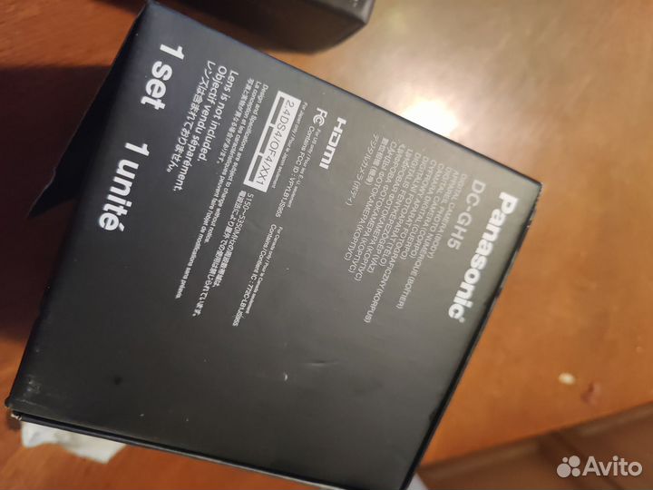 Зеркальный фотоаппарат panasonic gh5 body