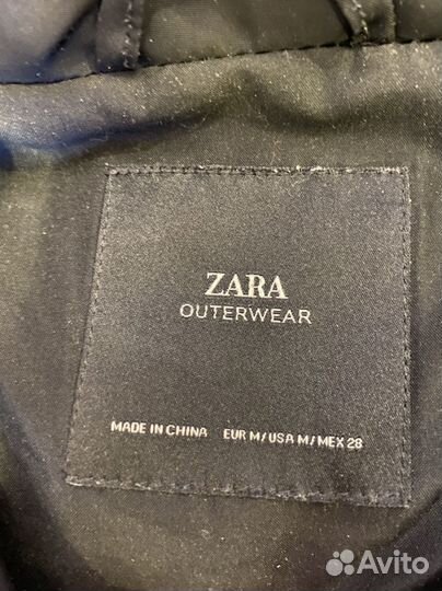 Пуховик женский zara