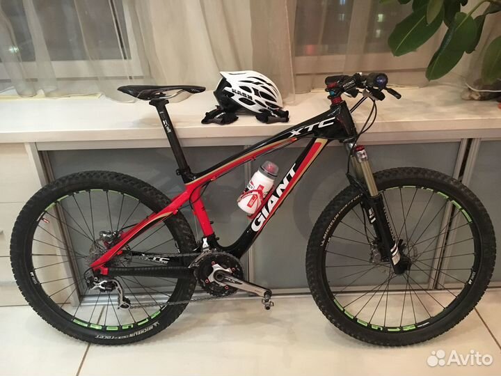 Велосипед карбоновый Giant XTC горный мтб 8,6 кг