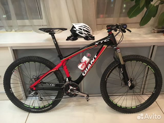Велосипед карбоновый Giant XTC горный мтб 8,6 кг