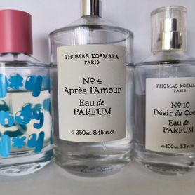 Byredo, nasomatto,kosmala,xerjoff, baccarat