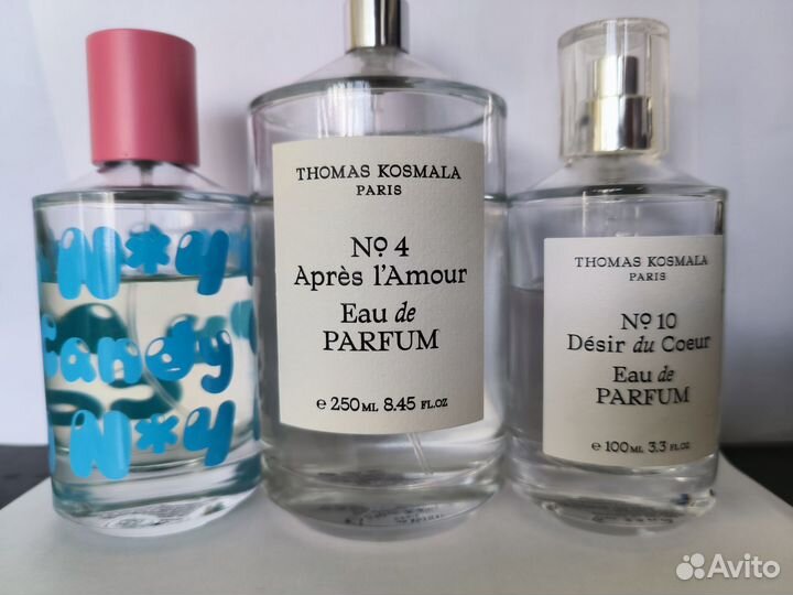 Byredo, nasomatto,kosmala,xerjoff, baccarat