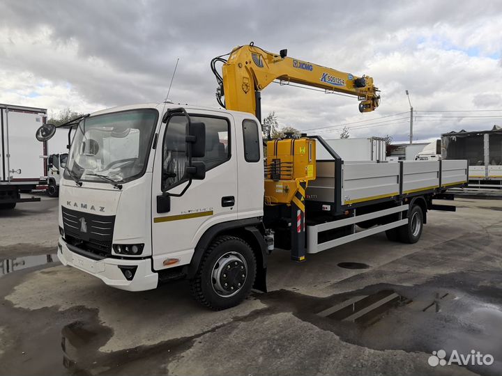 КАМАЗ Компас 12 с КМУ, 2024