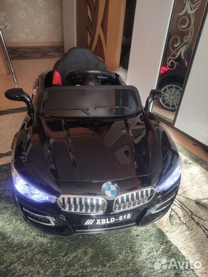 Электромобиль детский бмв новый от 0 до 4 лет