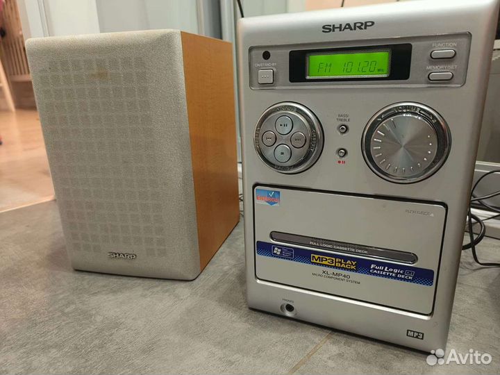 Музыкальный центр sharp XL-MP40HR