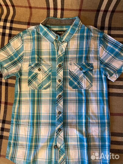 Рубашка короткий рукав на 12-14 лет(158-164 см)