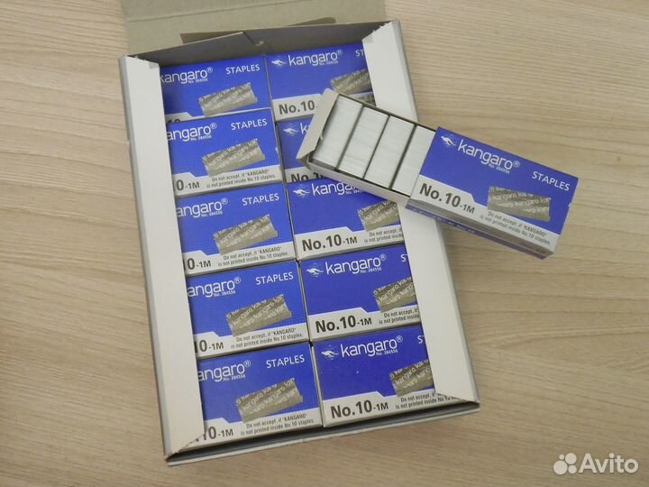 Скобы 10 24/6 степлер Дырокол attache kangaro glob