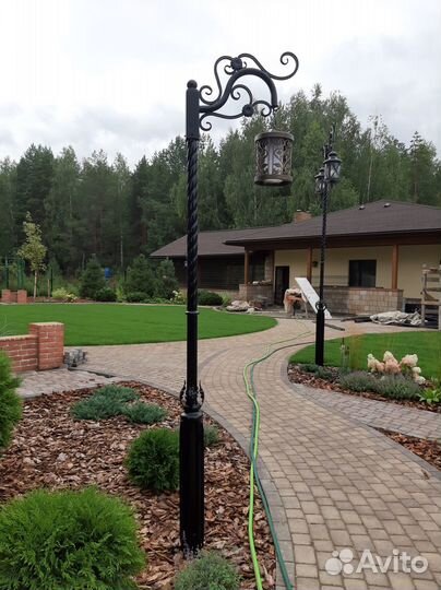Фонарные столбы светильники арт сам 008