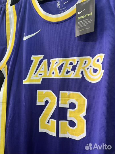 Баскетбольная форма Nike James NBA Lakers