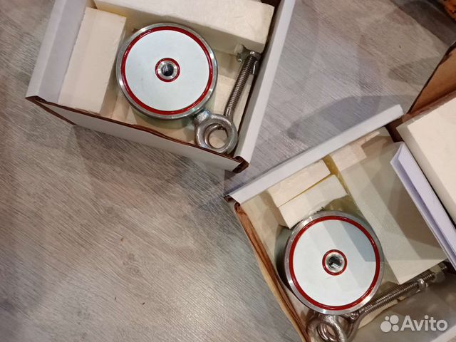 Поисковый магнит двухсторонний f200