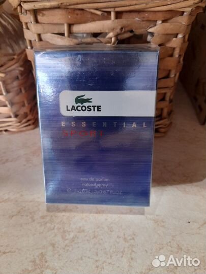 Мужские духи Lacoste essential