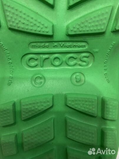 Детские сапоги crocs