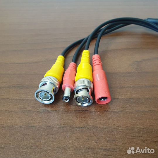 Кабель для видеонаблюдения BNC+DC 5-10-15-20-30 м