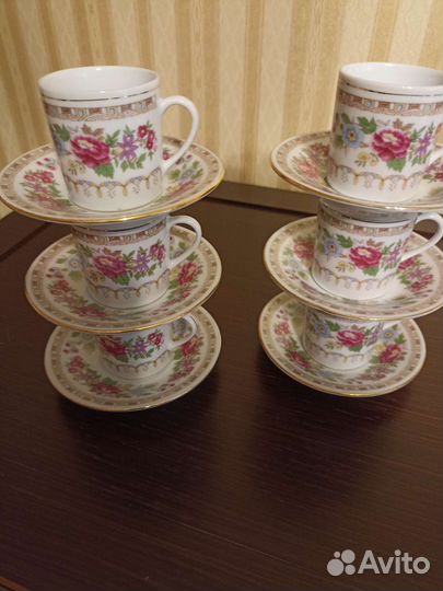 Кофейные чашки Китай фарфоровые времён СССР