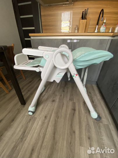Стульчик для кормления chicco polly 2start