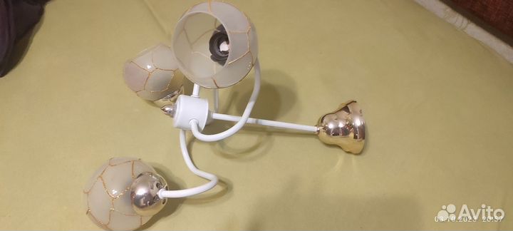 Люстра потолочная подвесная бу