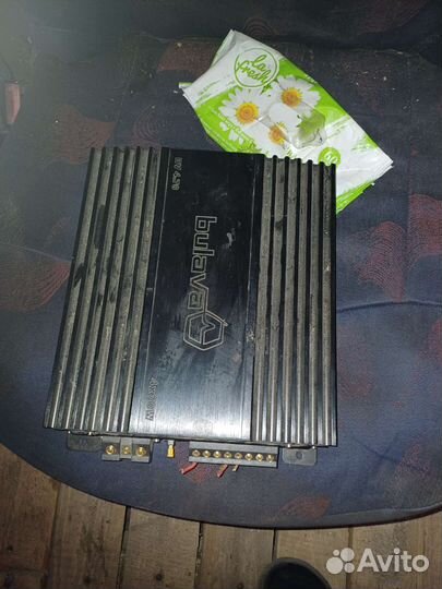 Сабвуфер и усилитель