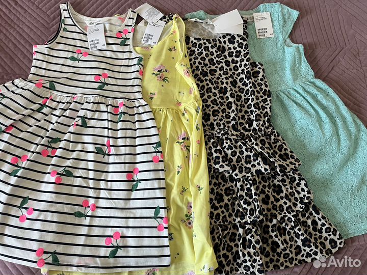 Новые платья HM размер 122/128