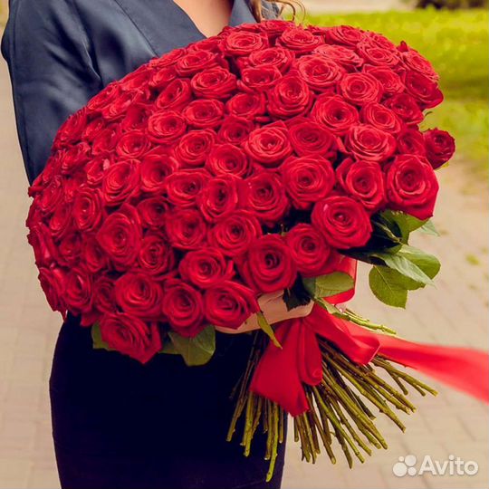 Красные розы с доставкой