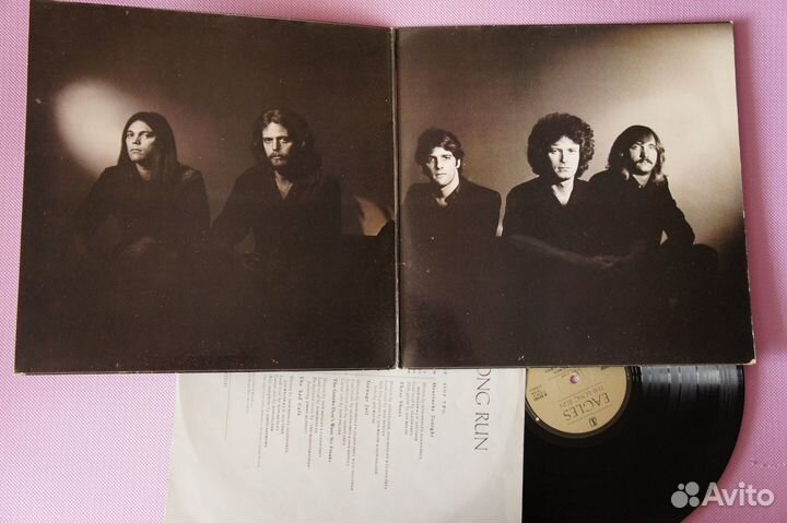 Eagles - The Long Run (UK-1979-LP) оригинал