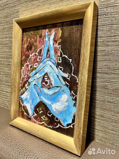 Картина акрил 13х18