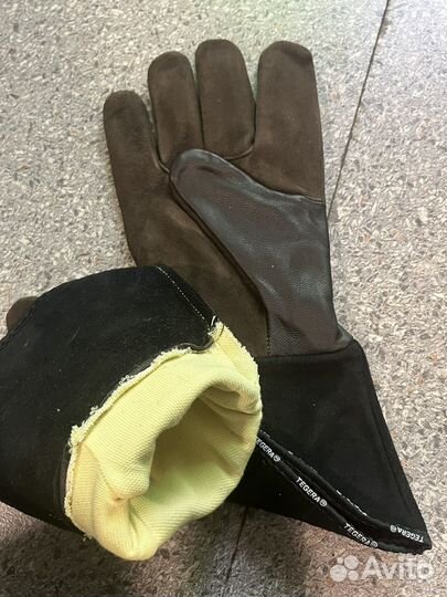 Краги сварочные жаростойкие перчатки Tigera