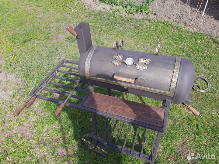 Мангал, гриль, коптильня, смокер 3в1