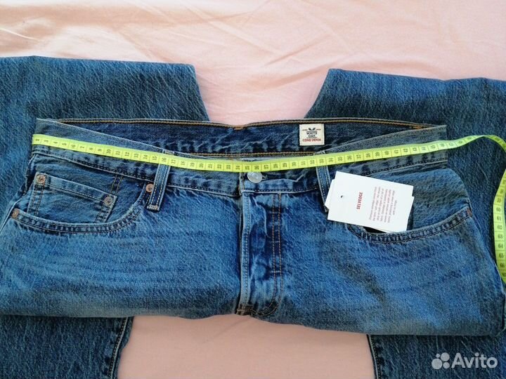 Джинсы levis 501 ct Selvedge новые 30х32