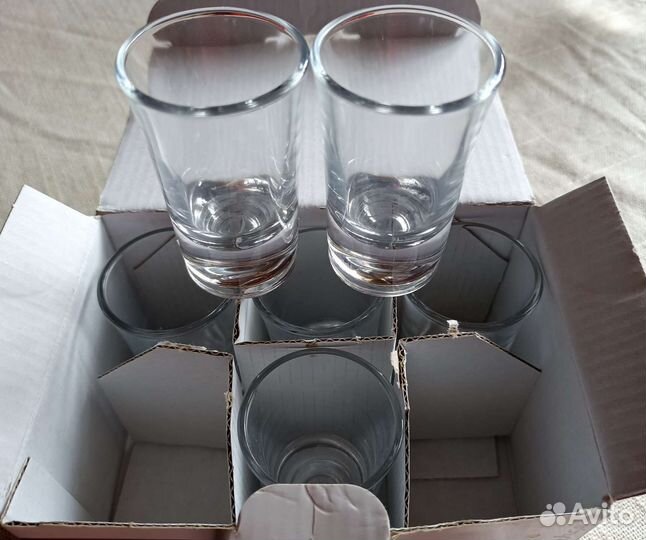 Набор рюмок (6 шт) и стопок (6 шт)