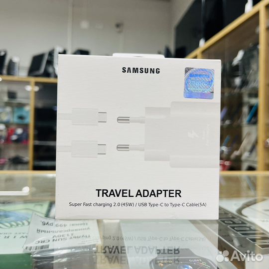 Сетевое зарядное устройство Samsung EP-TA845