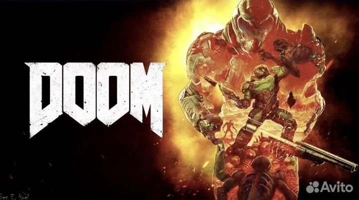 Doom 2016 на PS4 PS5