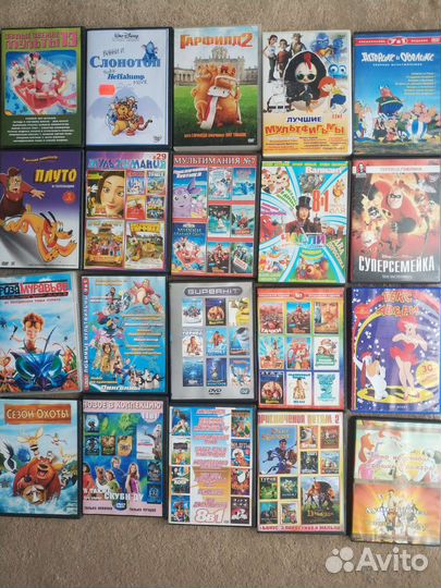 Dvd диски мультфильмы