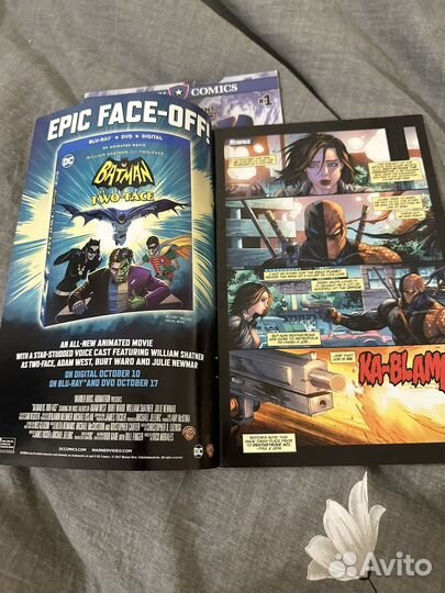 Комиксы marvel и dc оригинал