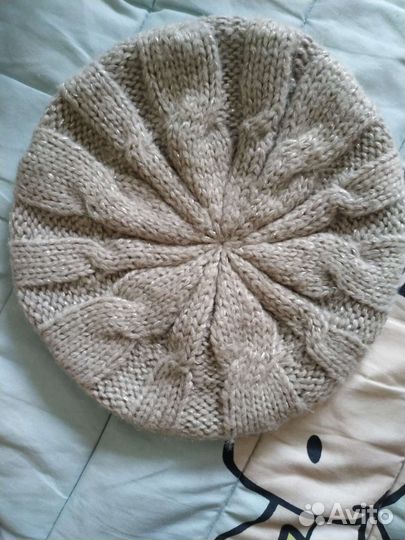 Берет Accessorize шерстяной. Серый