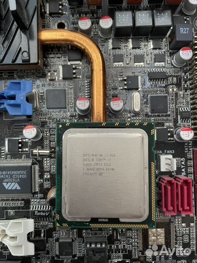 Материнская плата P6Tdeluxe с процессором i7 950