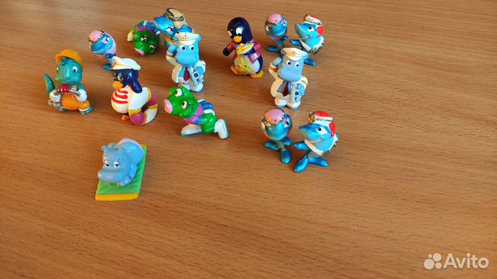 Игрушки киндер сюрприз 90х