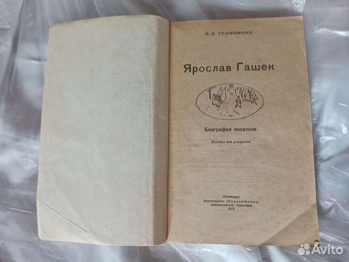 И. Трофимкин Ярослав Гашек, Биография писателя