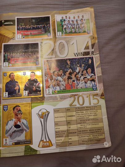 Альбом с карточками FIFA 365 2016